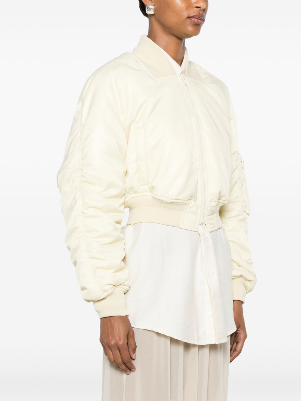 Phoebe Philo Women Recycled Nylon Bomber Jacket PHOEBE PHILO