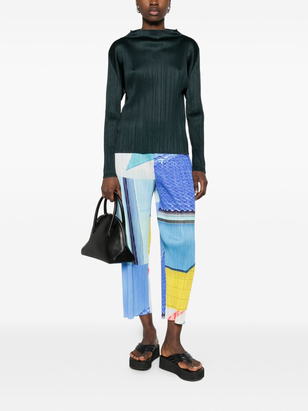 Pleats Please Issey Miyake Women Pleated Trousers PLEATS PLEASE ISSEY MIYAKE