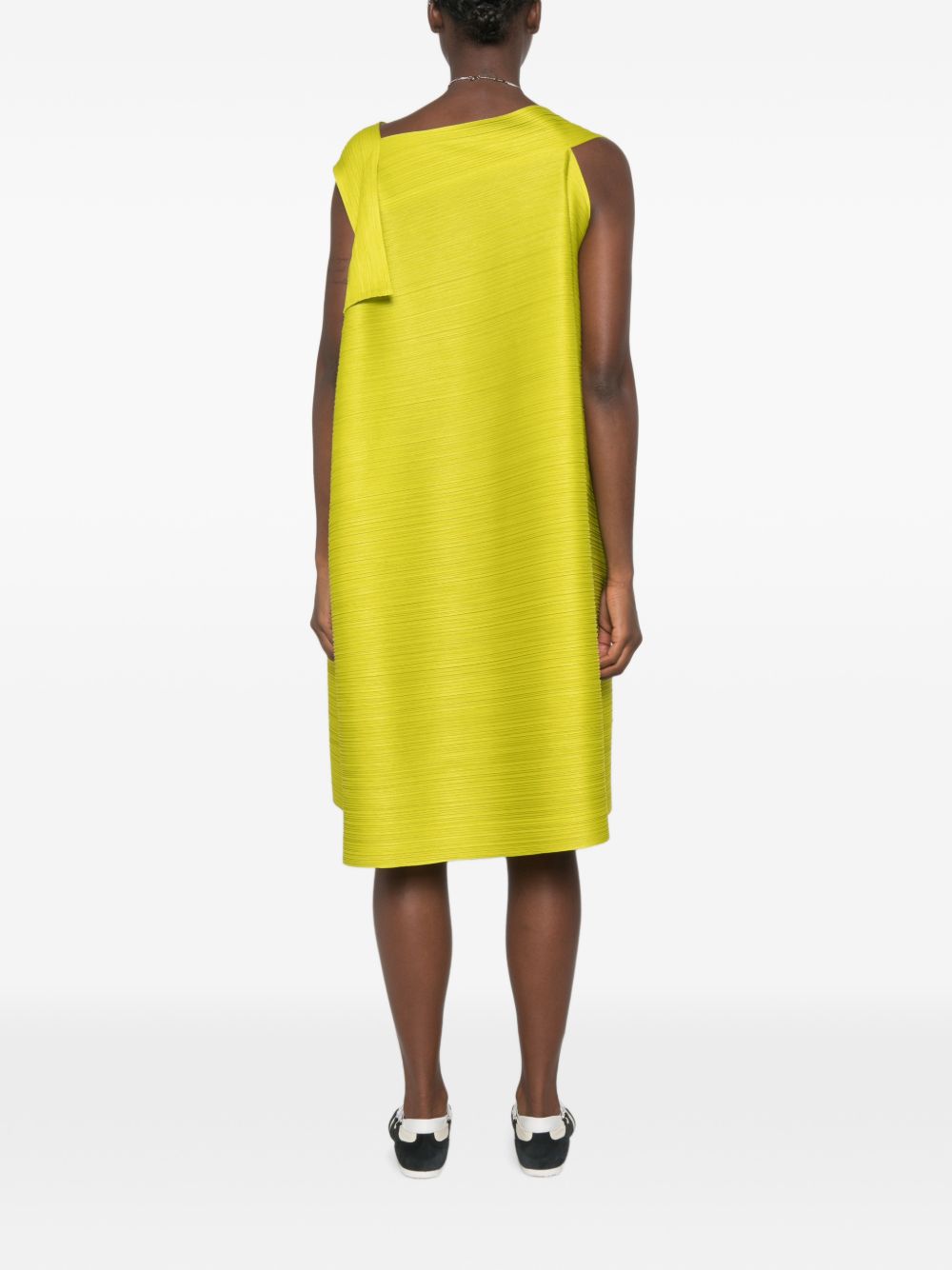 Pleats Please Issey Miyake Women Pleated Midi Dress PLEATS PLEASE ISSEY MIYAKE