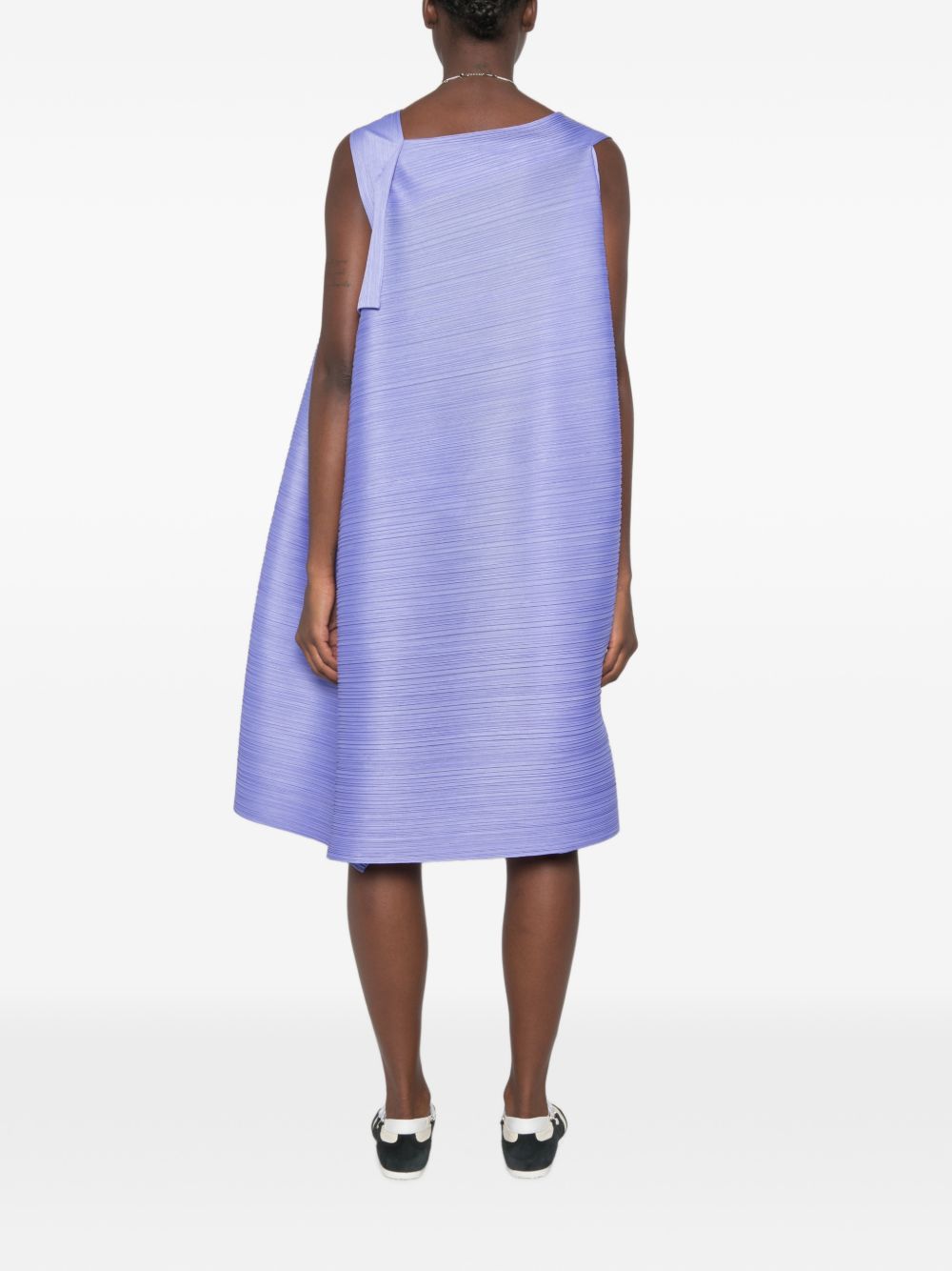 Pleats Please Issey Miyake Women Pleated Midi Dress PLEATS PLEASE ISSEY MIYAKE