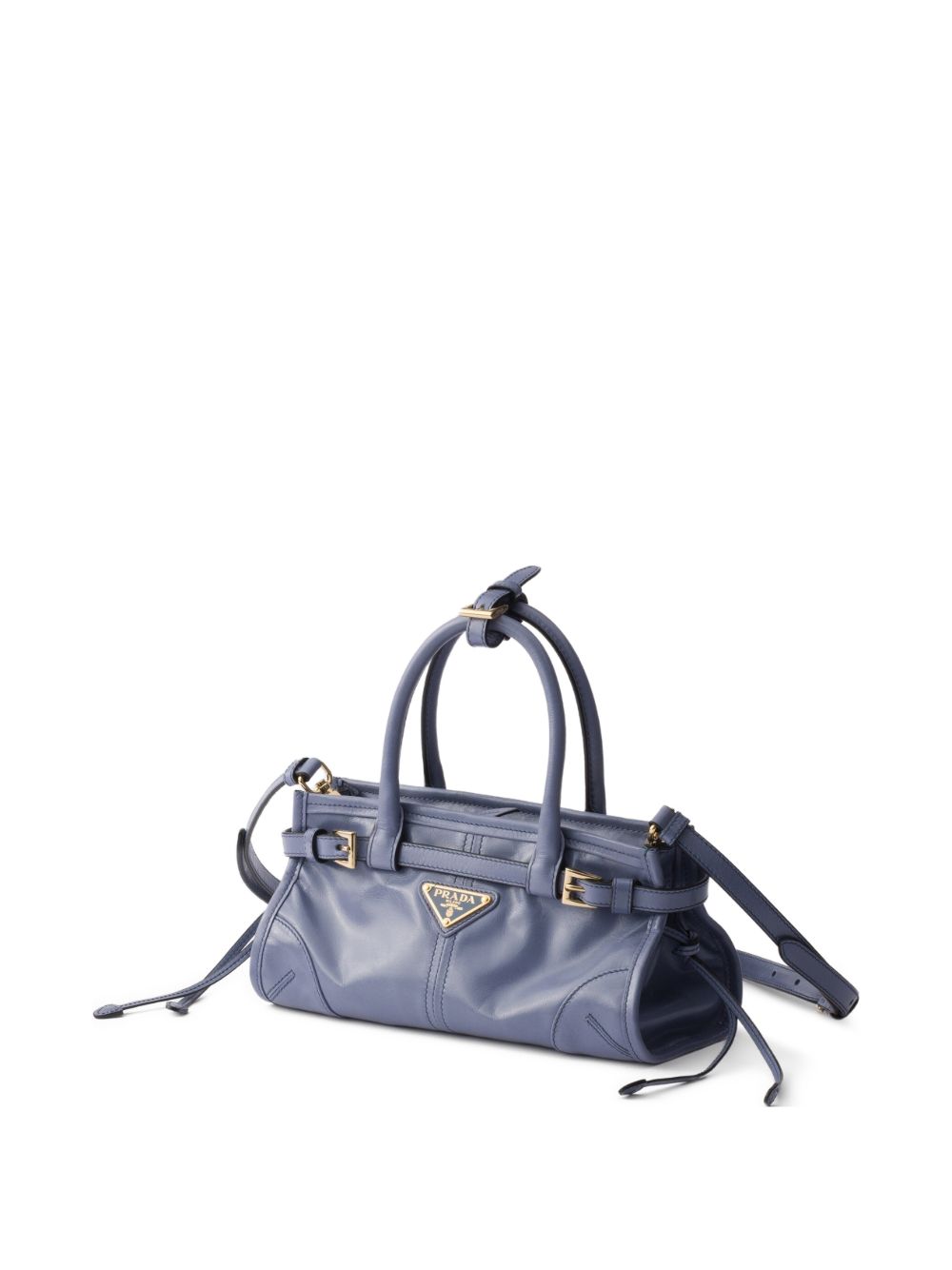 Prada Women Prada Bonnie Mini Leather Handbag PRADA
