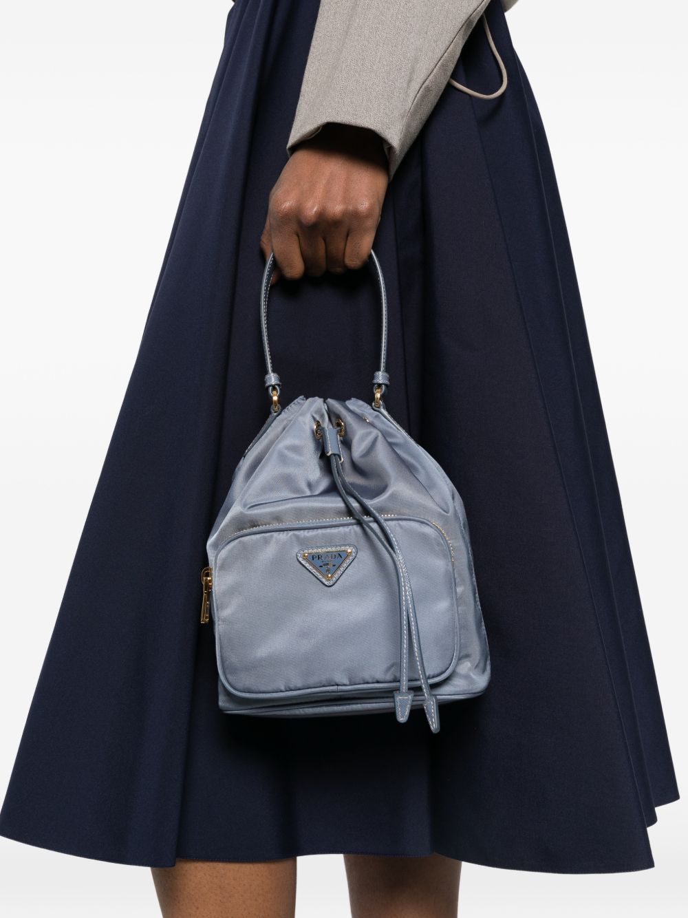 Prada Women Prada Duet Re-Nylon Bucket Bag PRADA