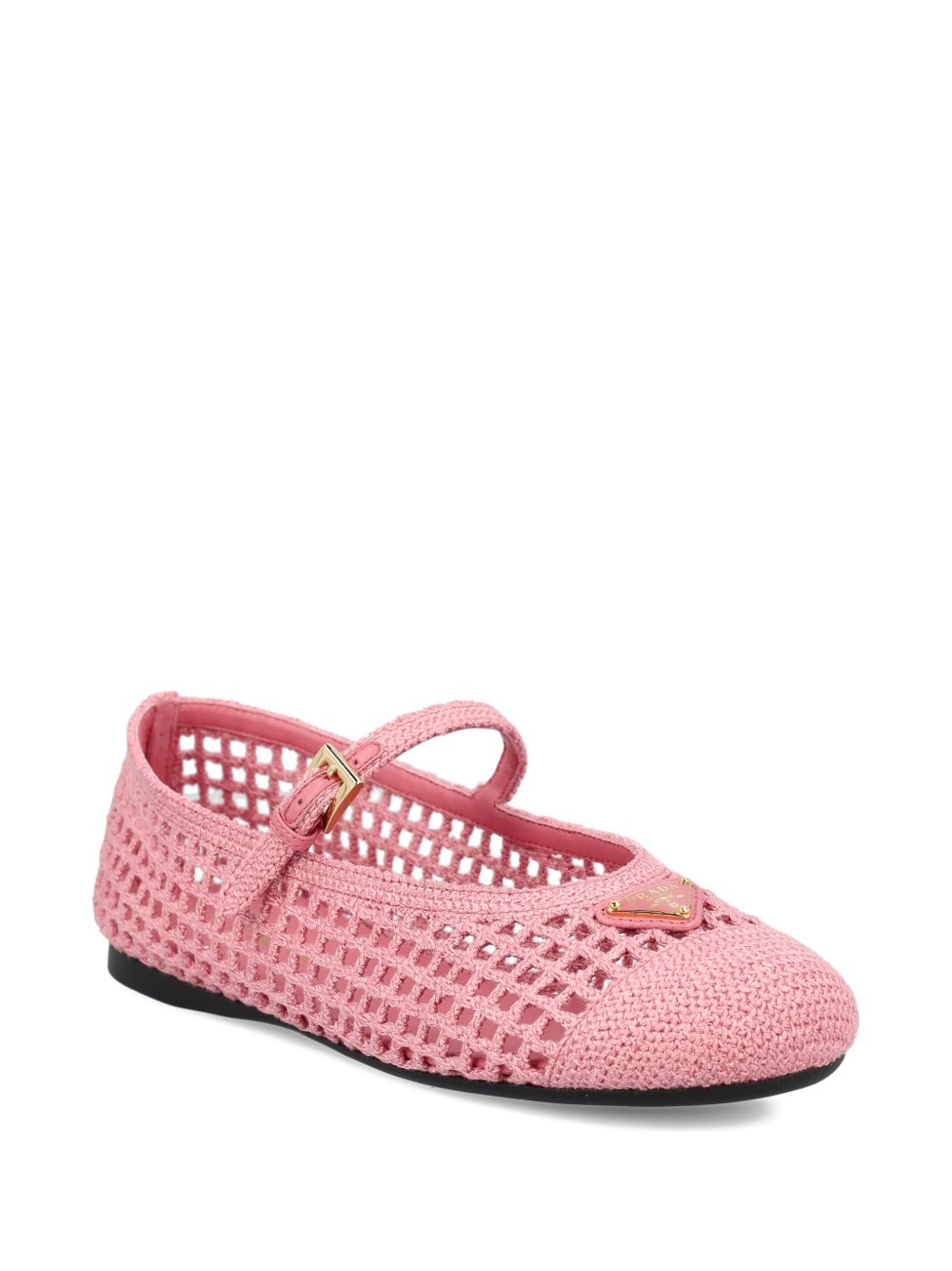 Prada Women Crochet Ballet Flats PRADA