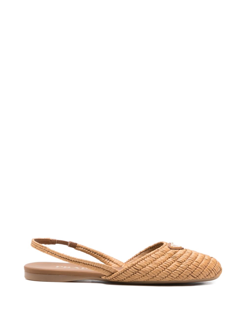 Prada Women Straw Ballet Flats PRADA