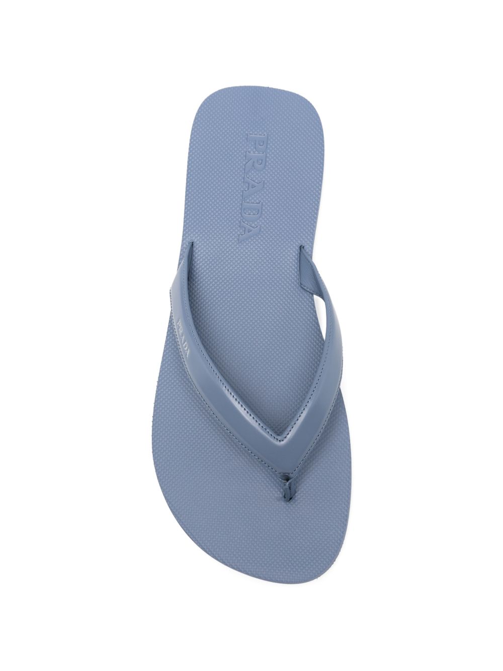 Prada Men Leather Thong Sandals PRADA