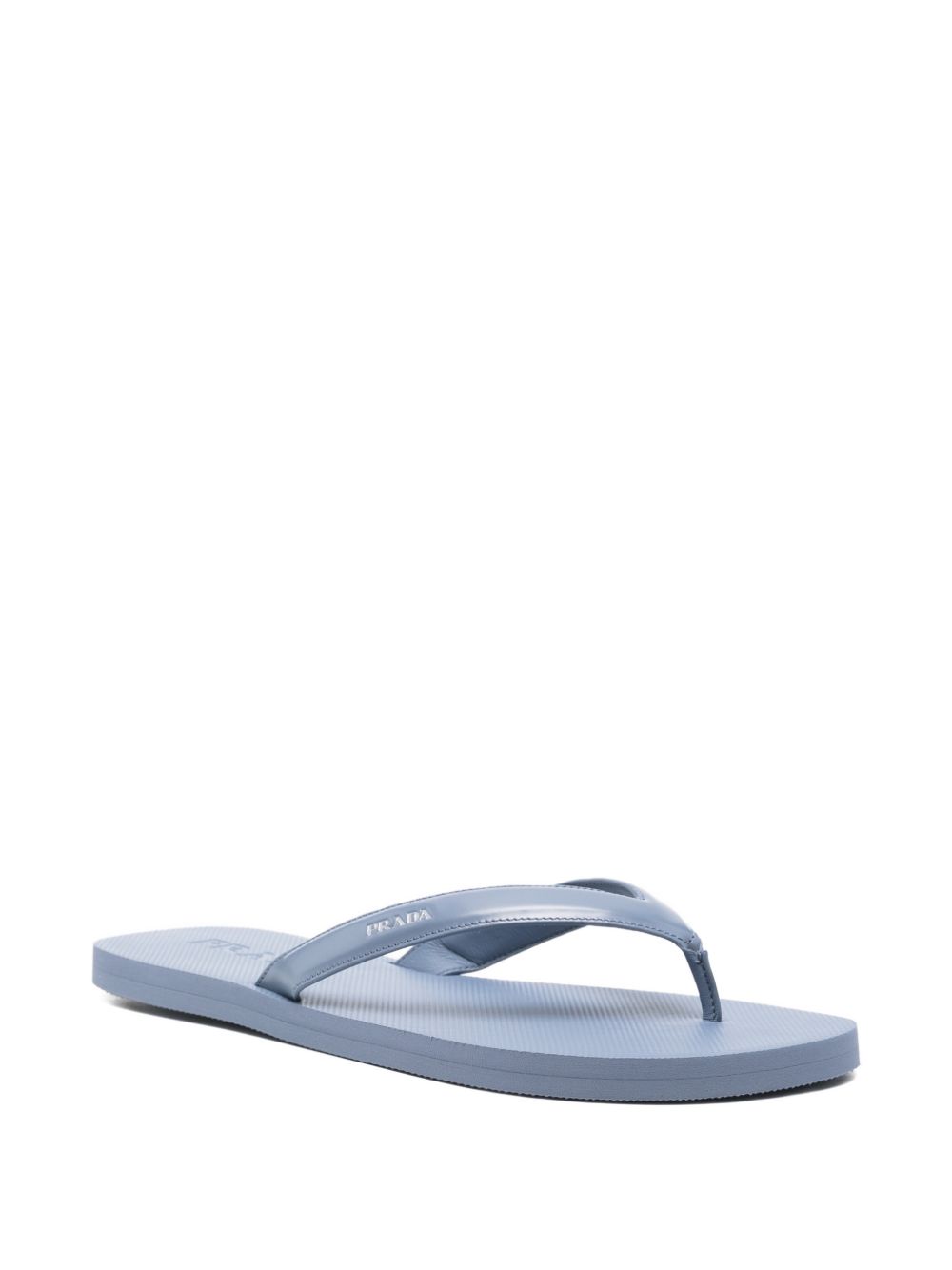 Prada Men Leather Thong Sandals PRADA