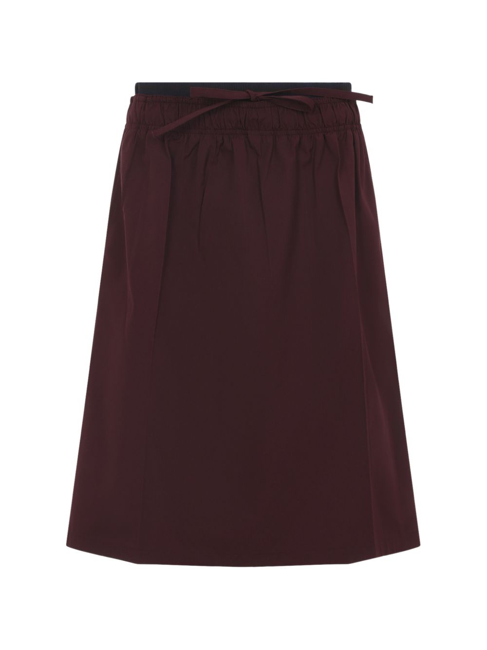 Prada Women Cotton Blend Midi Skirt PRADA