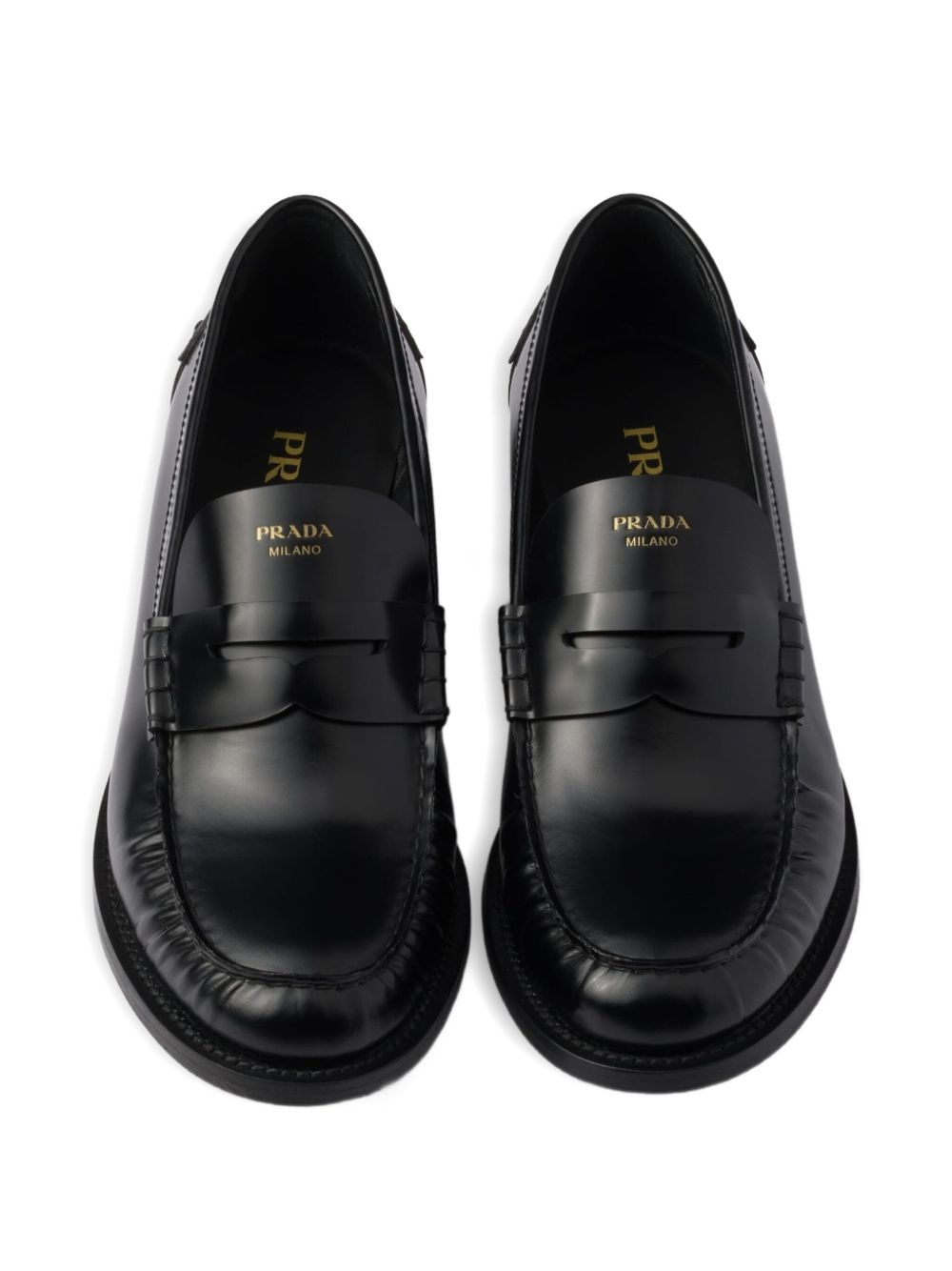 Prada Women Leather Loafers PRADA