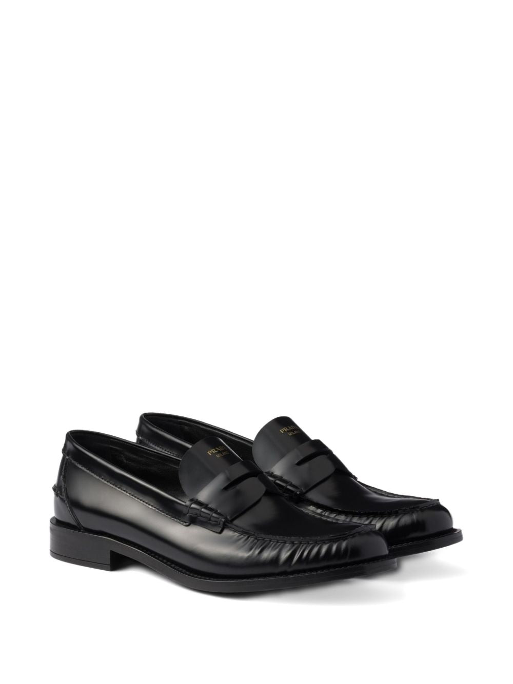 Prada Women Leather Loafers PRADA