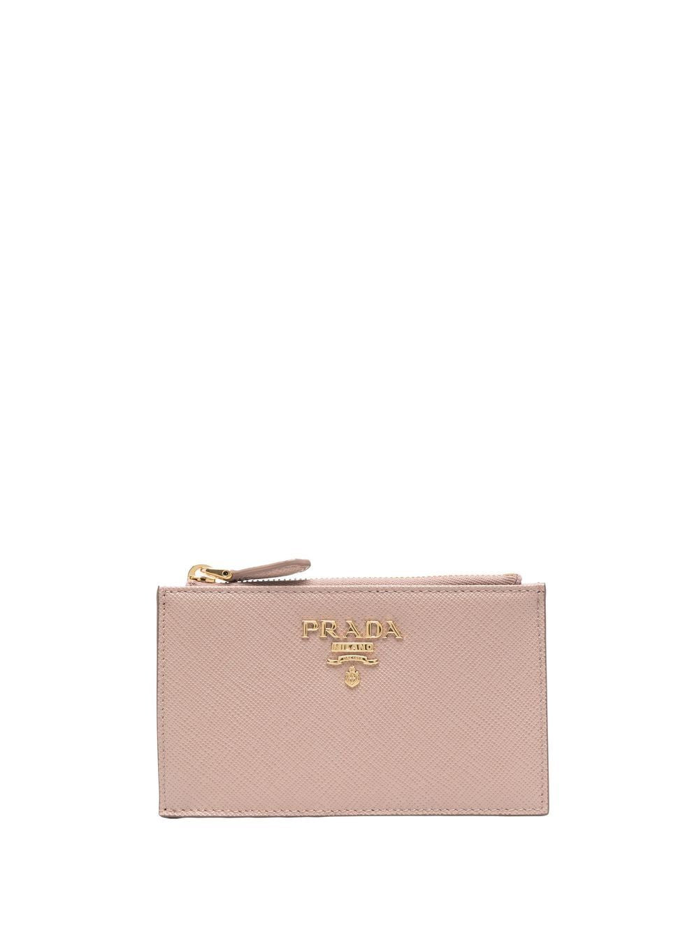 Prada Women Saffiano Zipped Card Case PRADA