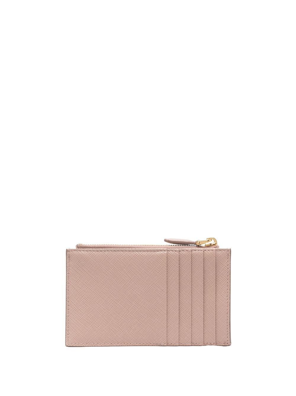 Prada Women Saffiano Zipped Card Case PRADA