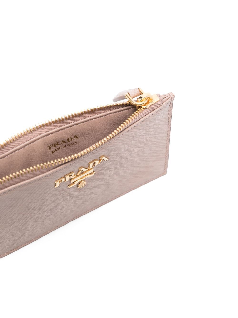 Prada Women Saffiano Zipped Card Case PRADA