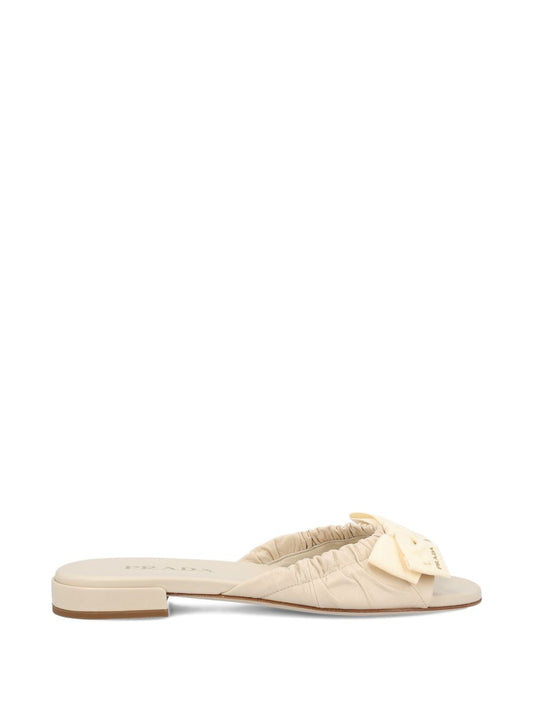 Prada Women Leather Sandals