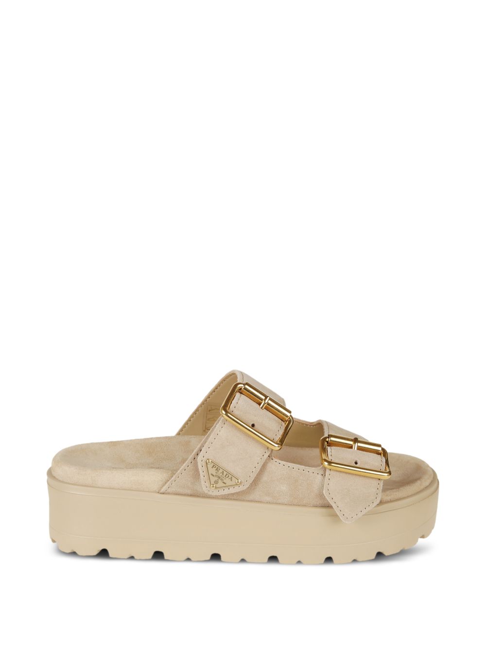 Prada Women Suede Leather Sandals PRADA