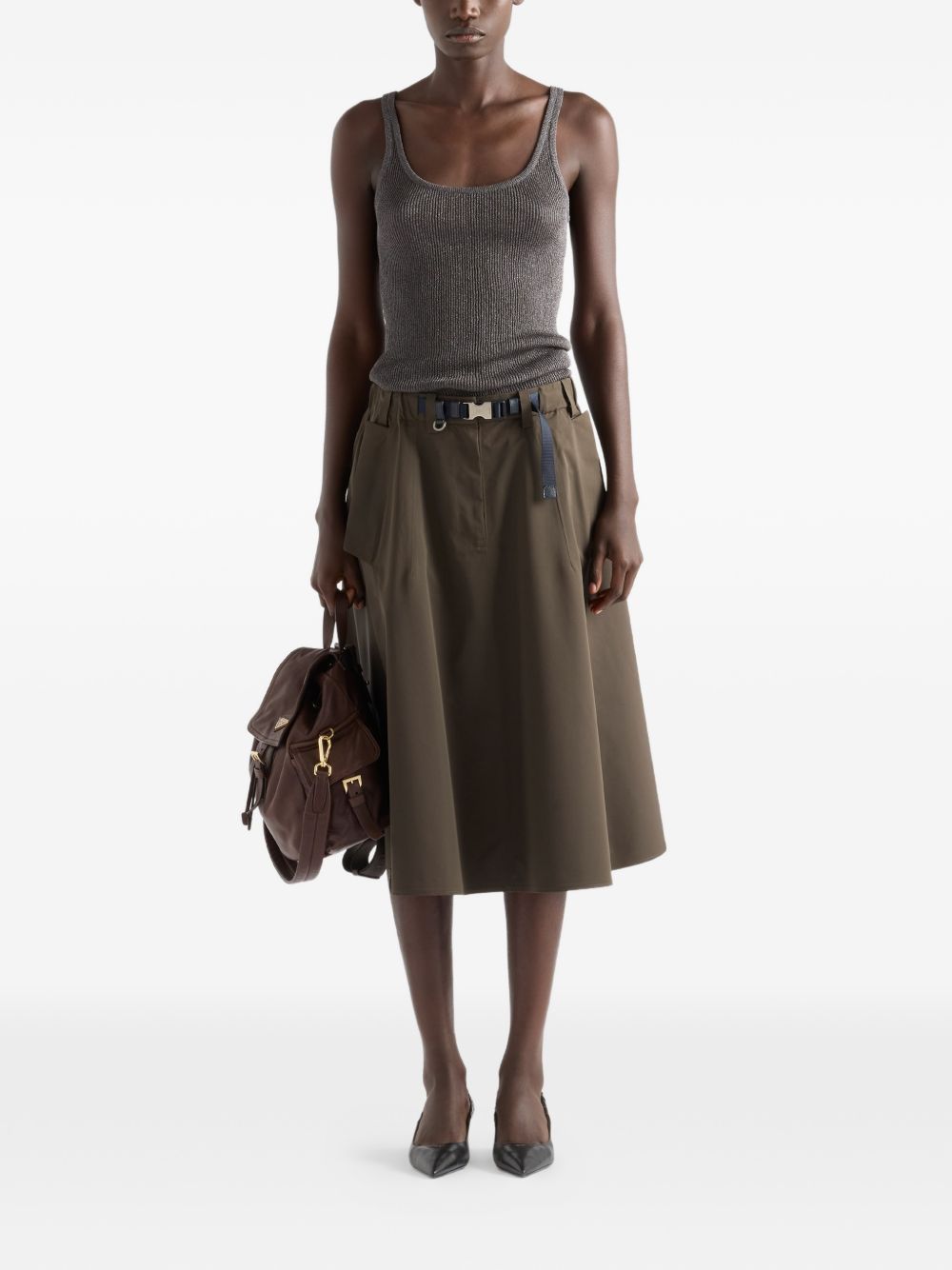 Prada Women Midi Skirt