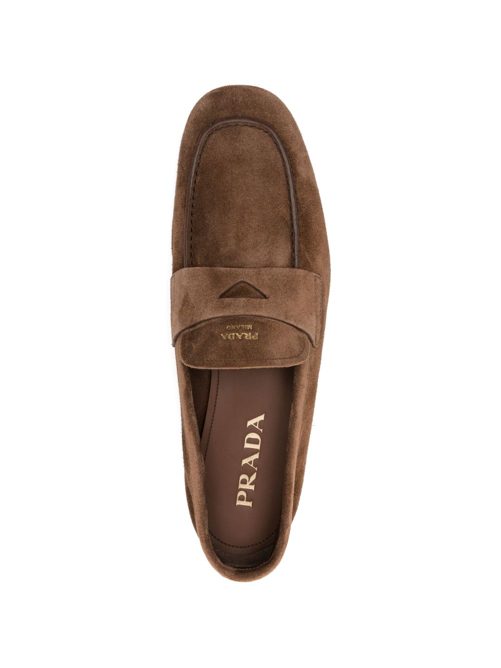 Prada Men Suede Leather Loafers PRADA