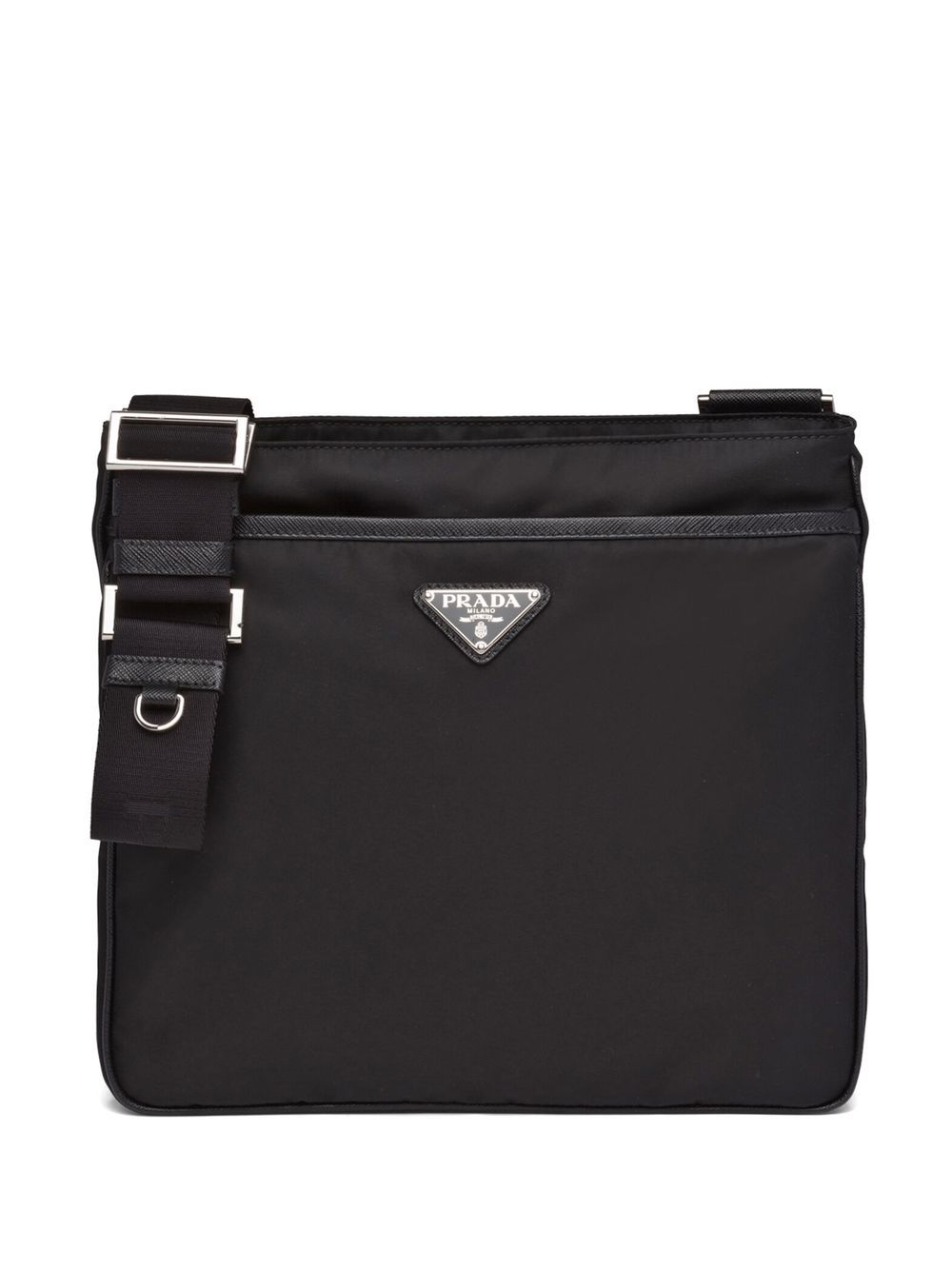 Prada Men Re-Nylon And Saffiano Crossbody Bag PRADA