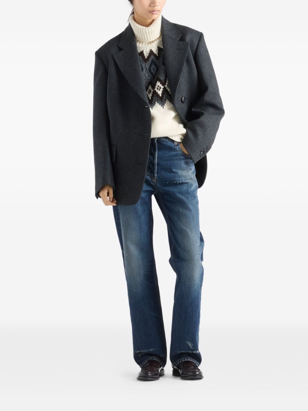 Prada Women Denim Cotton Jeans PRADA