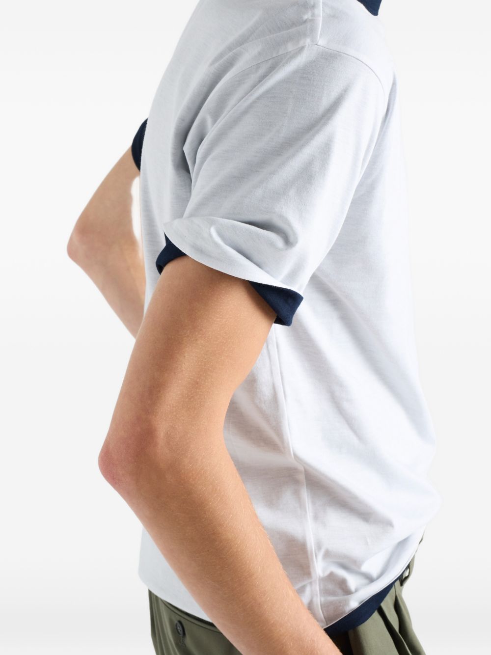 Prada Men Reversible Cotton T-Shirt PRADA