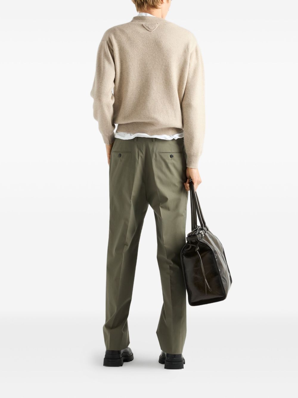 Prada Men Re-Cashmere Crewneck Sweater PRADA