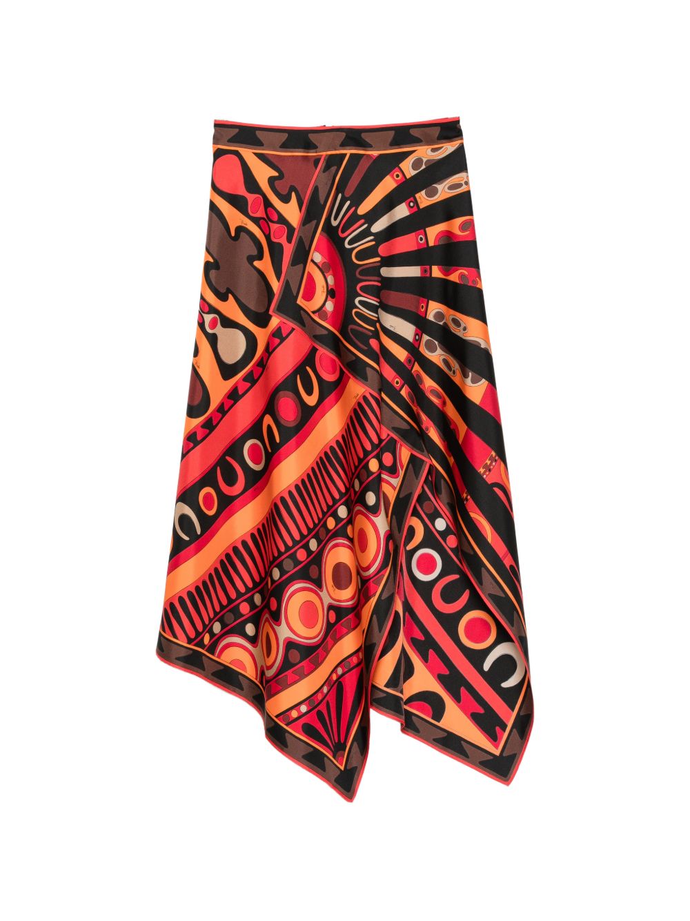 Pucci Women Printed Silk Skirt
