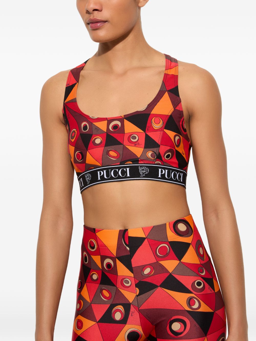 Pucci Women Printed Bralette PUCCI