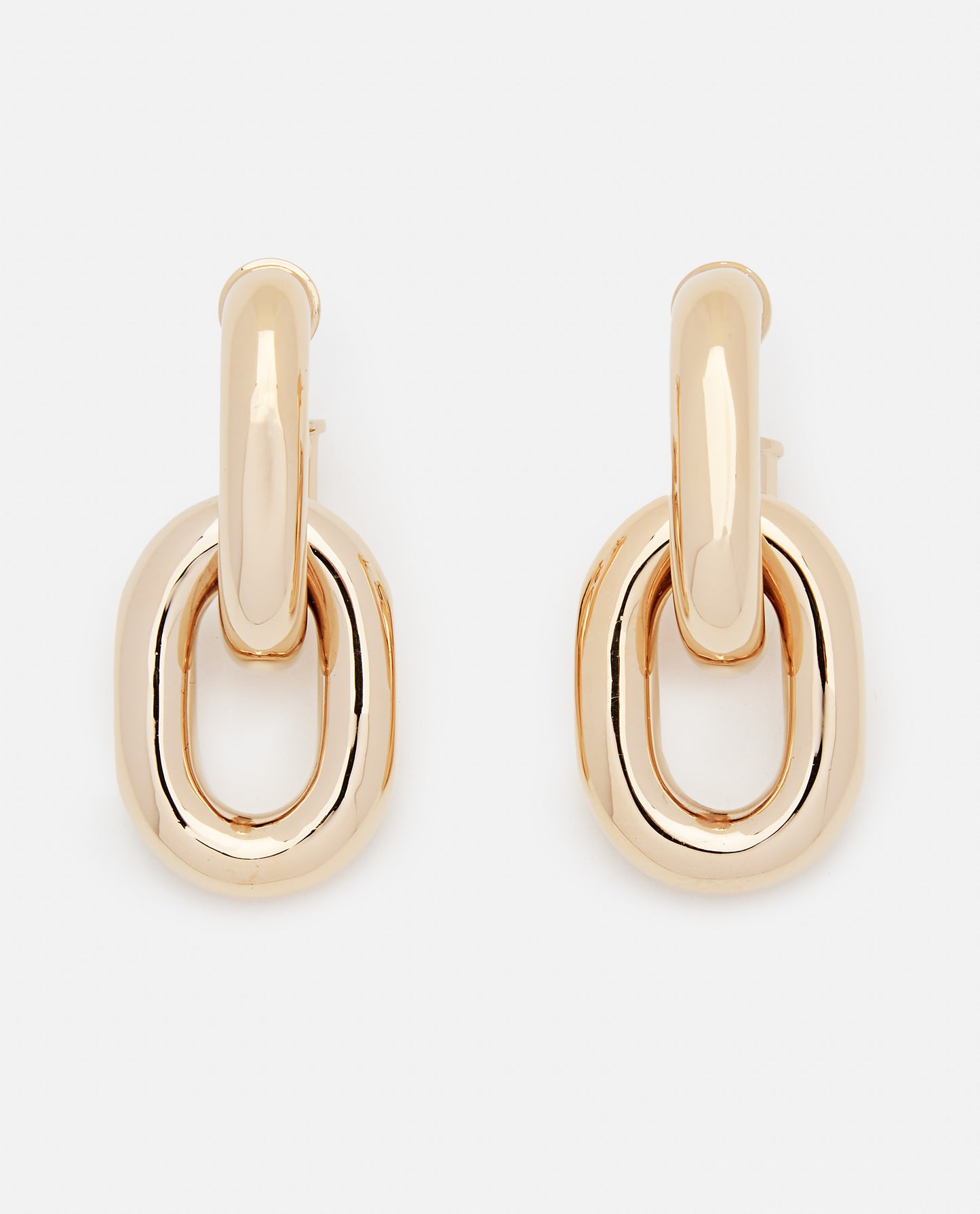 Rabanne Women Xl Link Double Hoop Earrings PACO RABANNE