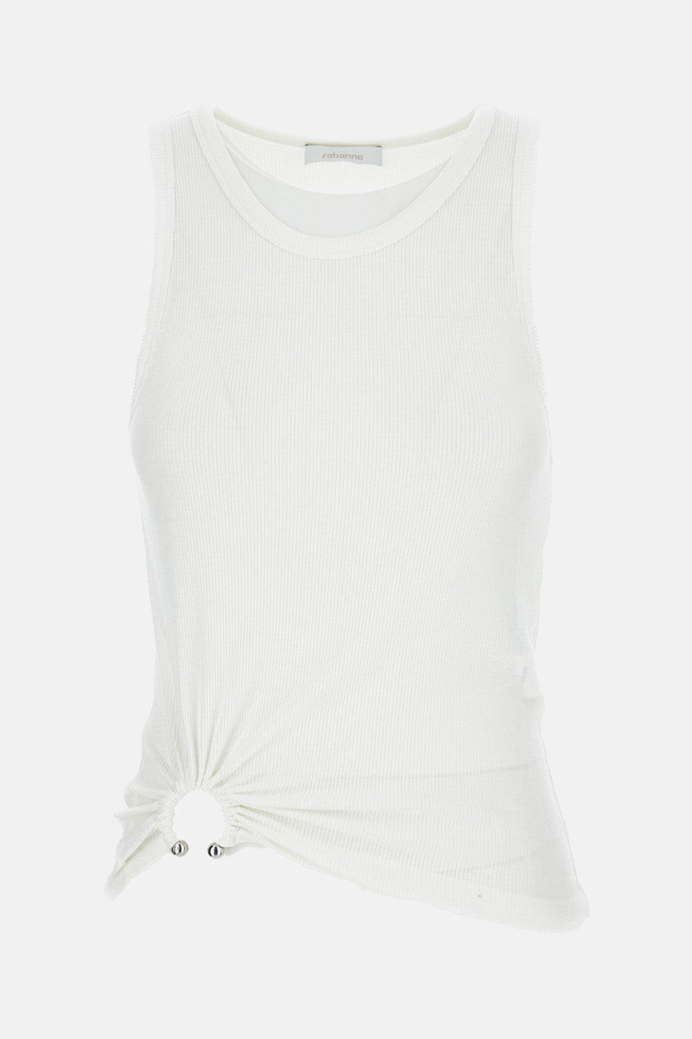 Rabanne Women Ribbed Tank Top PACO RABANNE