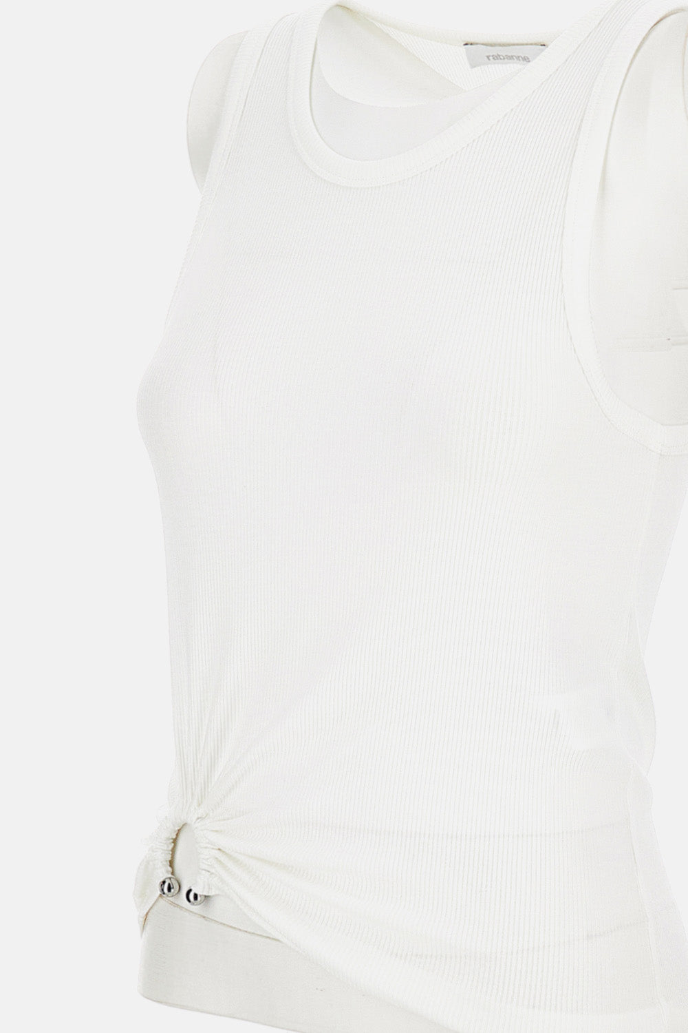 Rabanne Women Ribbed Tank Top PACO RABANNE