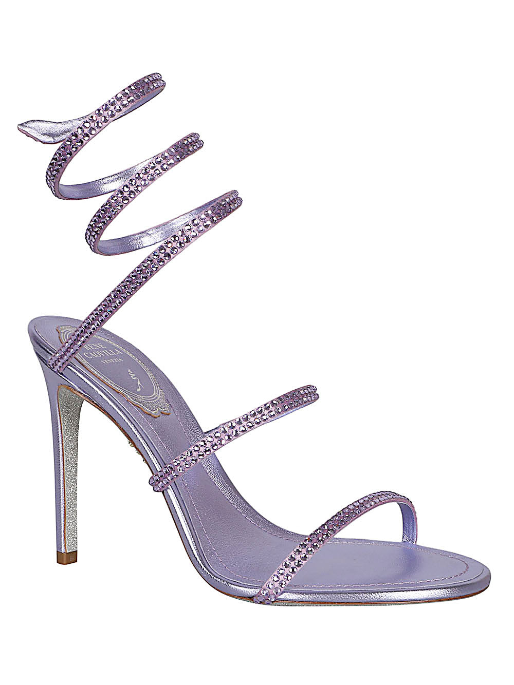 René Caovilla Women Cleo Heel Sandals RENE CAOVILLA
