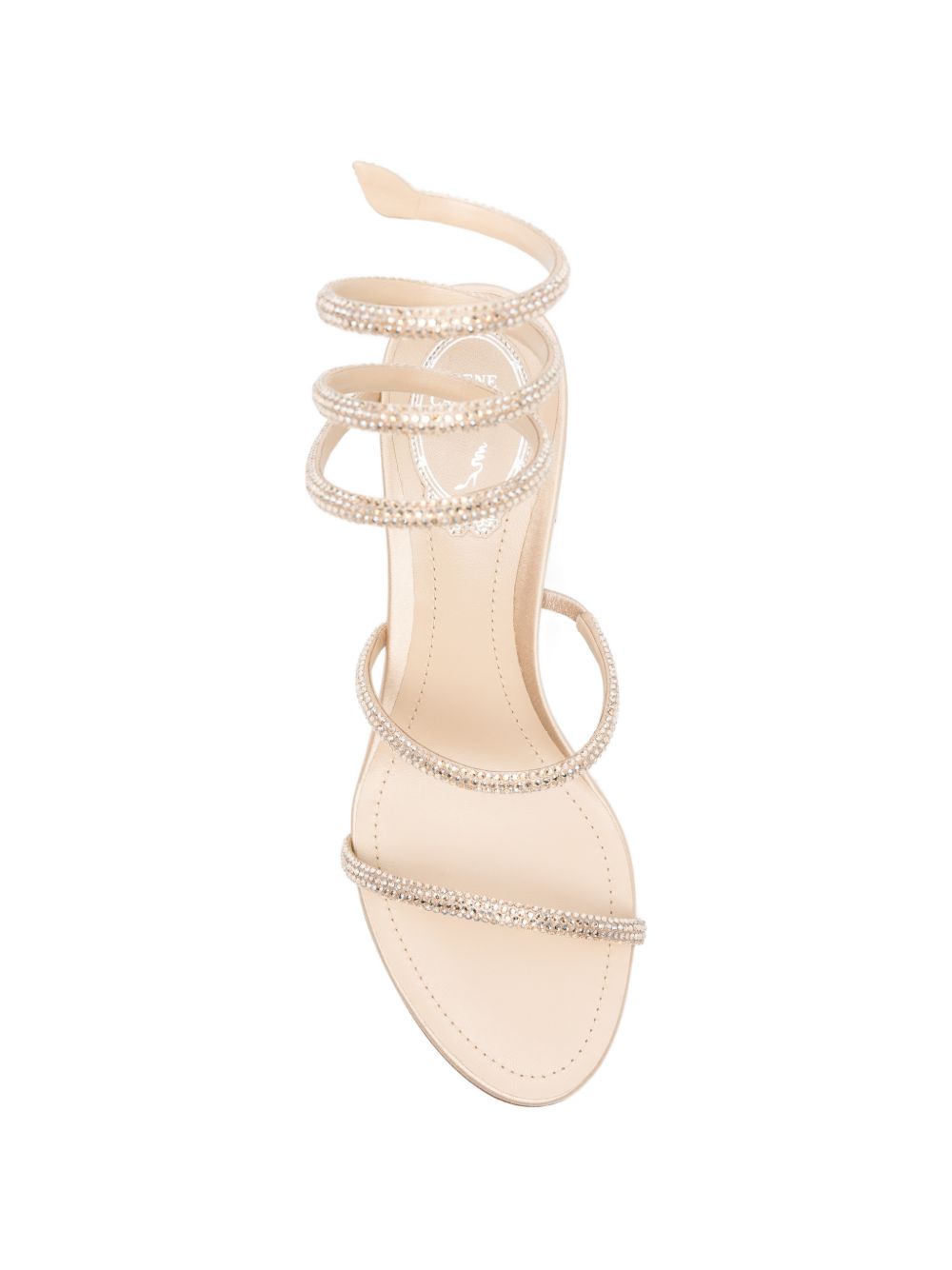 René Caovilla Women Cleo Satin Sandals