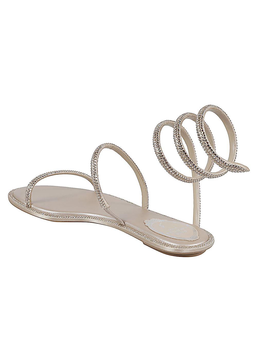 René Caovilla Women Cleo Flat Sandals RENE CAOVILLA