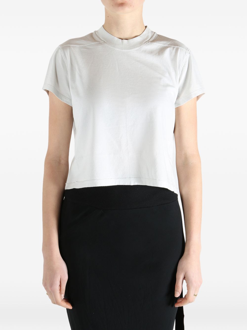Rick Owens Drkshdw Women Cotton Cropped T-Shirt RICK OWENS