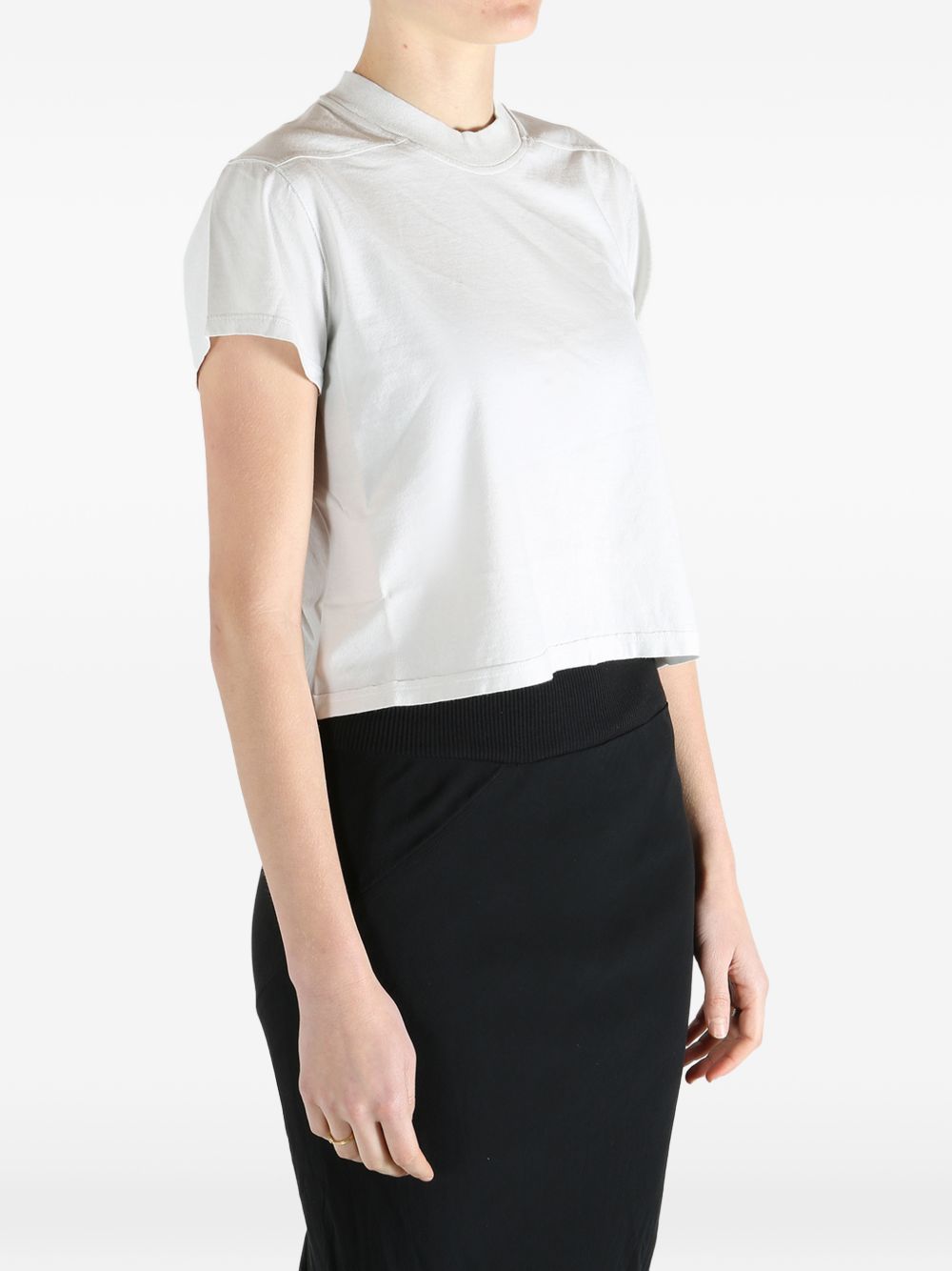 Rick Owens Drkshdw Women Cotton Cropped T-Shirt RICK OWENS