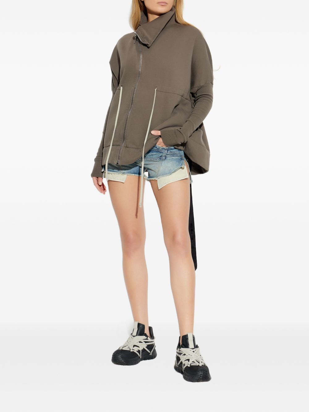 Rick Owens Drkshdw Women Mountain Sail Sweatshirt RICK OWENS