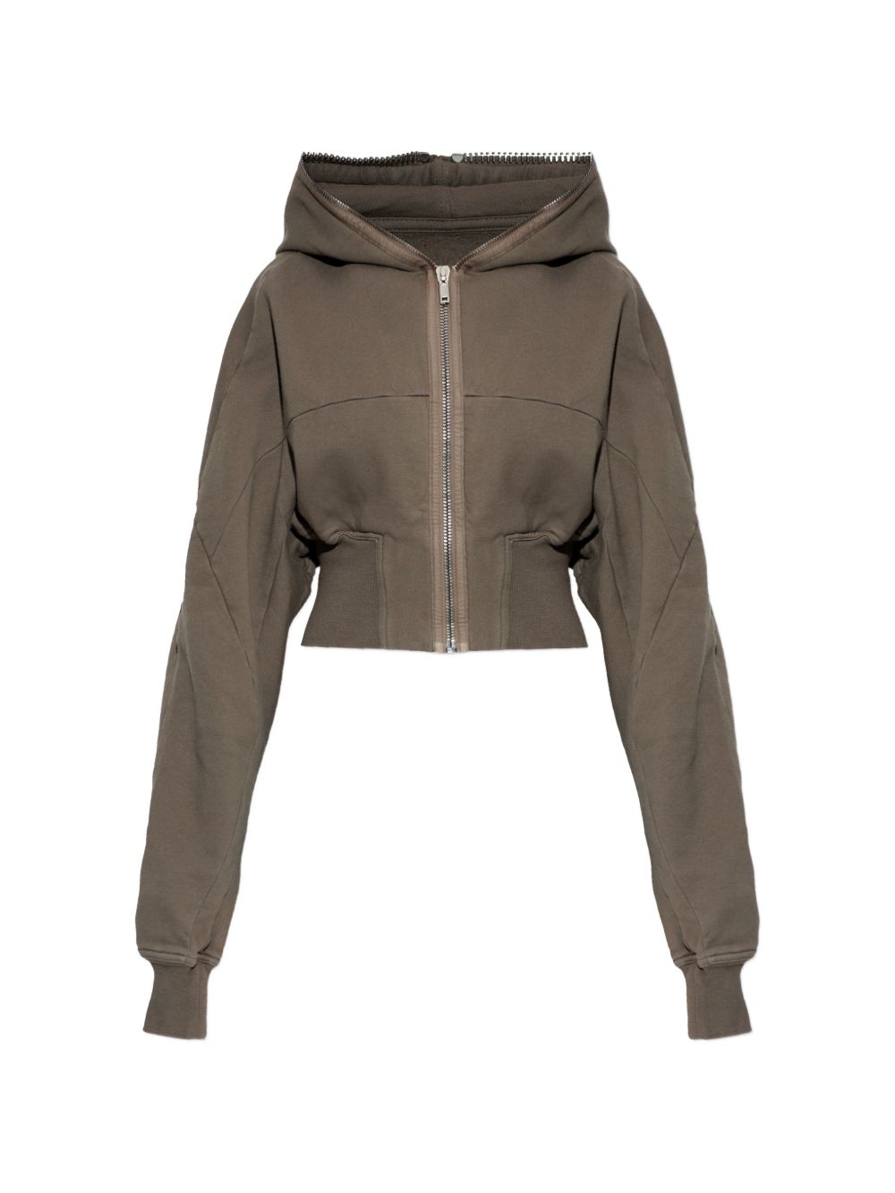 Rick Owens Drkshdw Women Collage Gimp Cotton Hoodie RICK OWENS