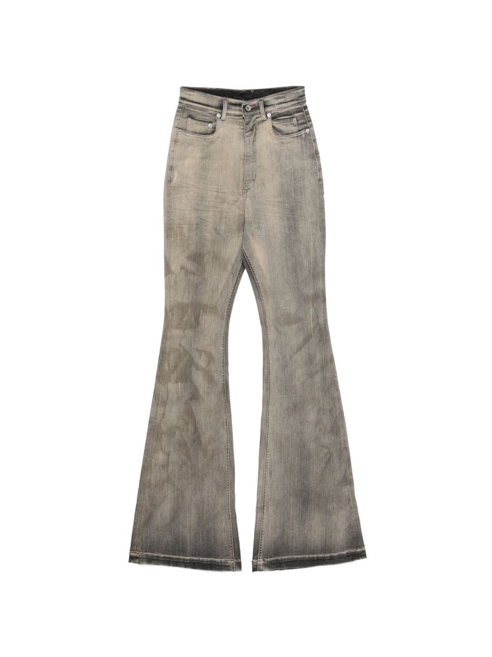 Rick Owens Drkshdw Women Bootcut Denim Jeans RICK OWENS