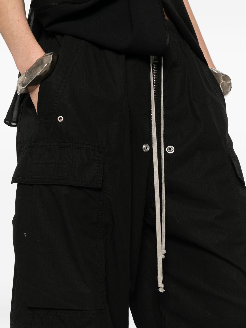 Rick Owens Drkshdw Women Cargo Denim Jeans RICK OWENS