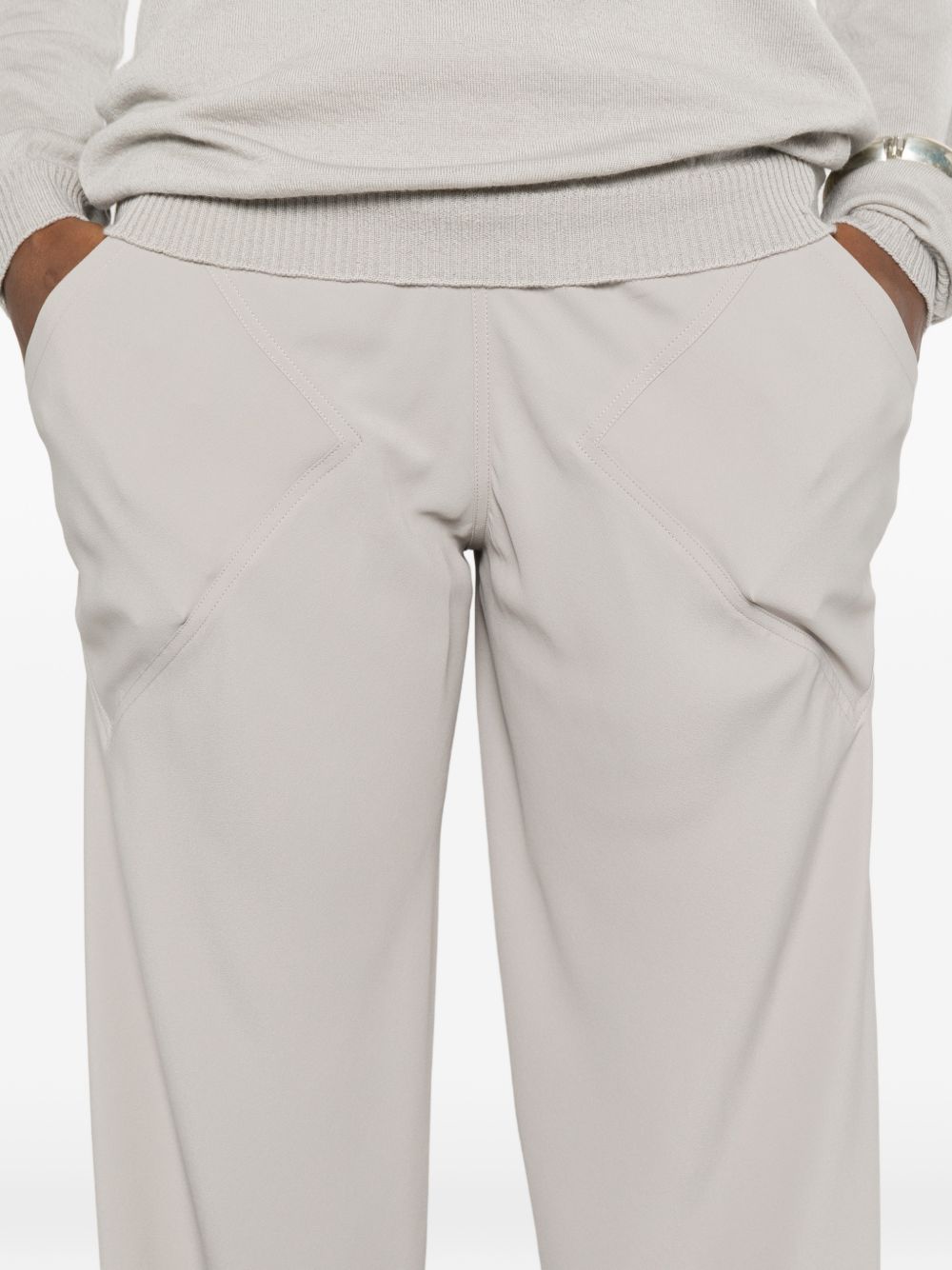 Rick Owens Women Silk Blend Trousers RICK OWENS