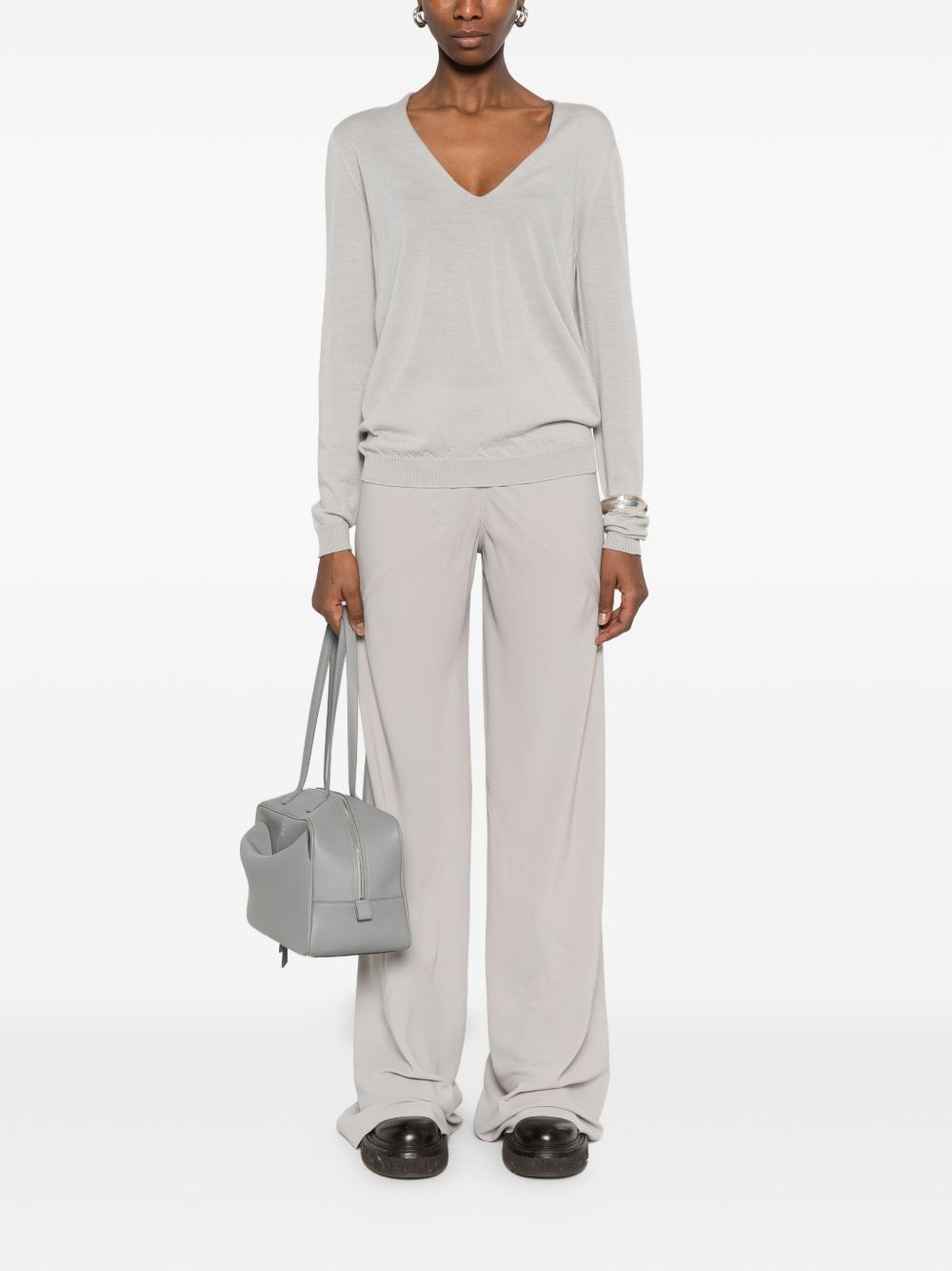 Rick Owens Women Silk Blend Trousers RICK OWENS
