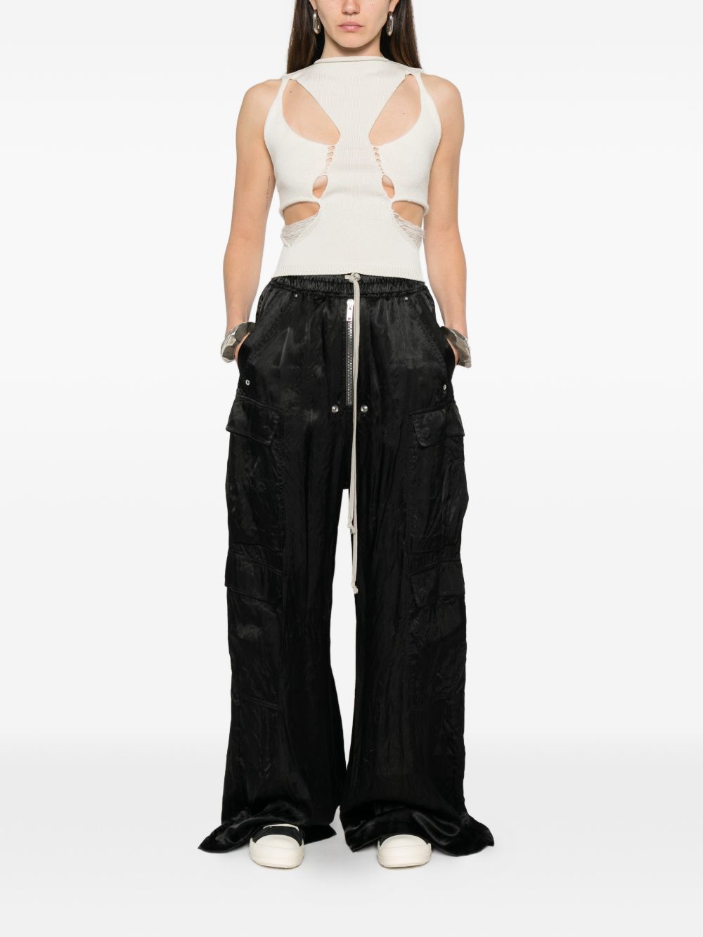 Rick Owens Women Cargo Trousers