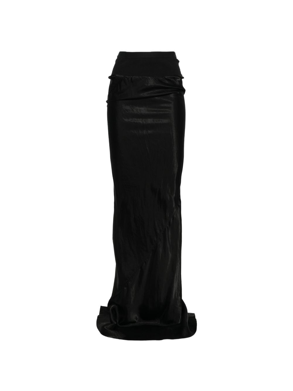 Rick Owens Women Rucked Long Skirt RICK OWENS