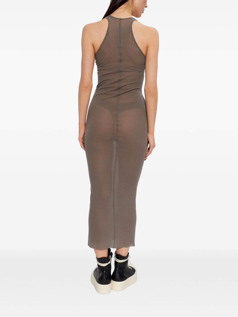 Rick Owens Women Ribbed Midi Dress RICK OWENS