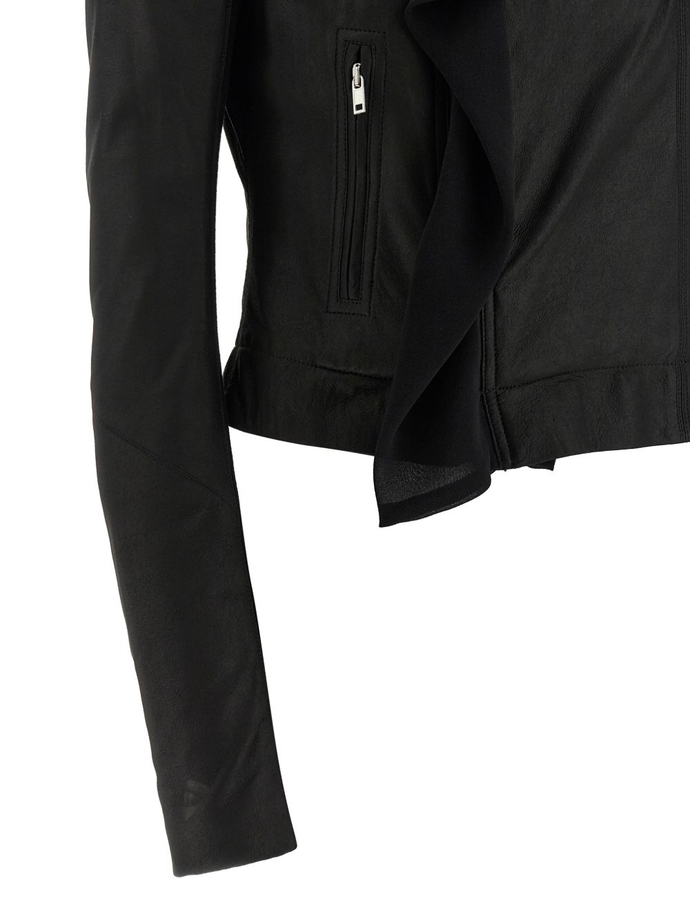 Rick Owens Women Leather Jacket RICK OWENS