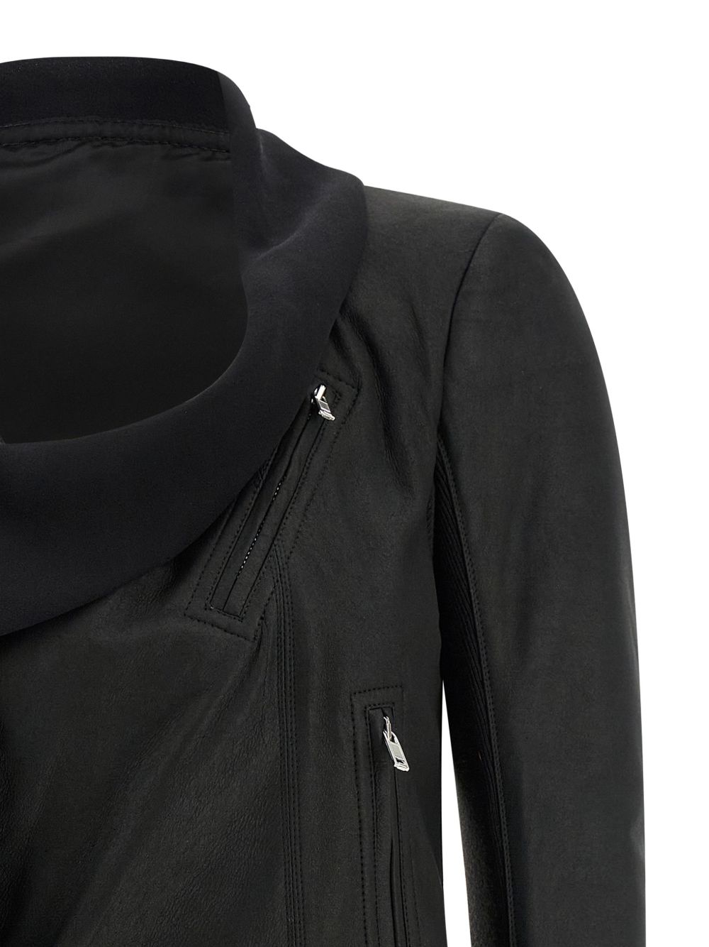 Rick Owens Women Leather Jacket RICK OWENS
