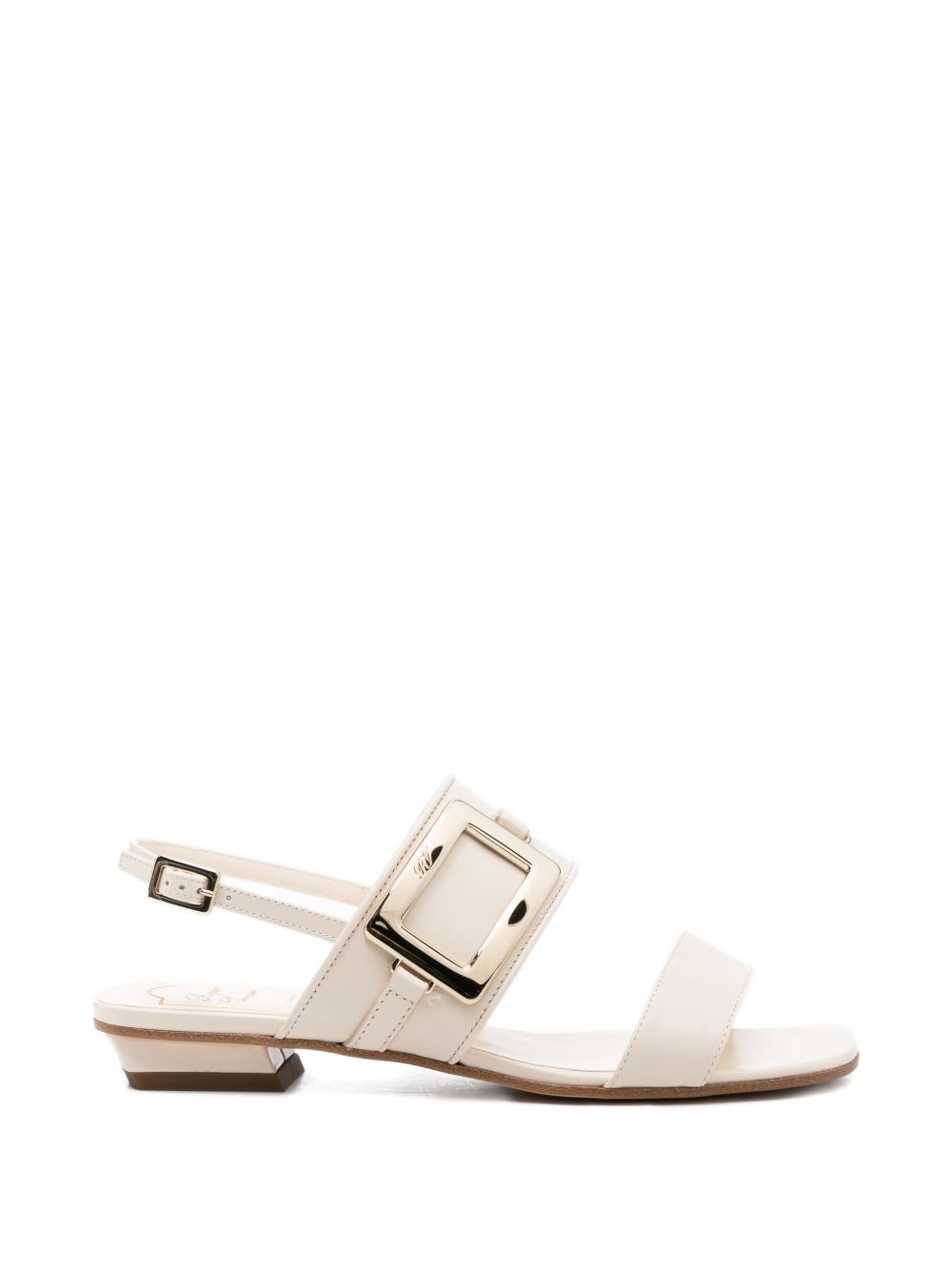 Roger Vivier Women Metal Buckle Leather Sandals ROGER VIVIER