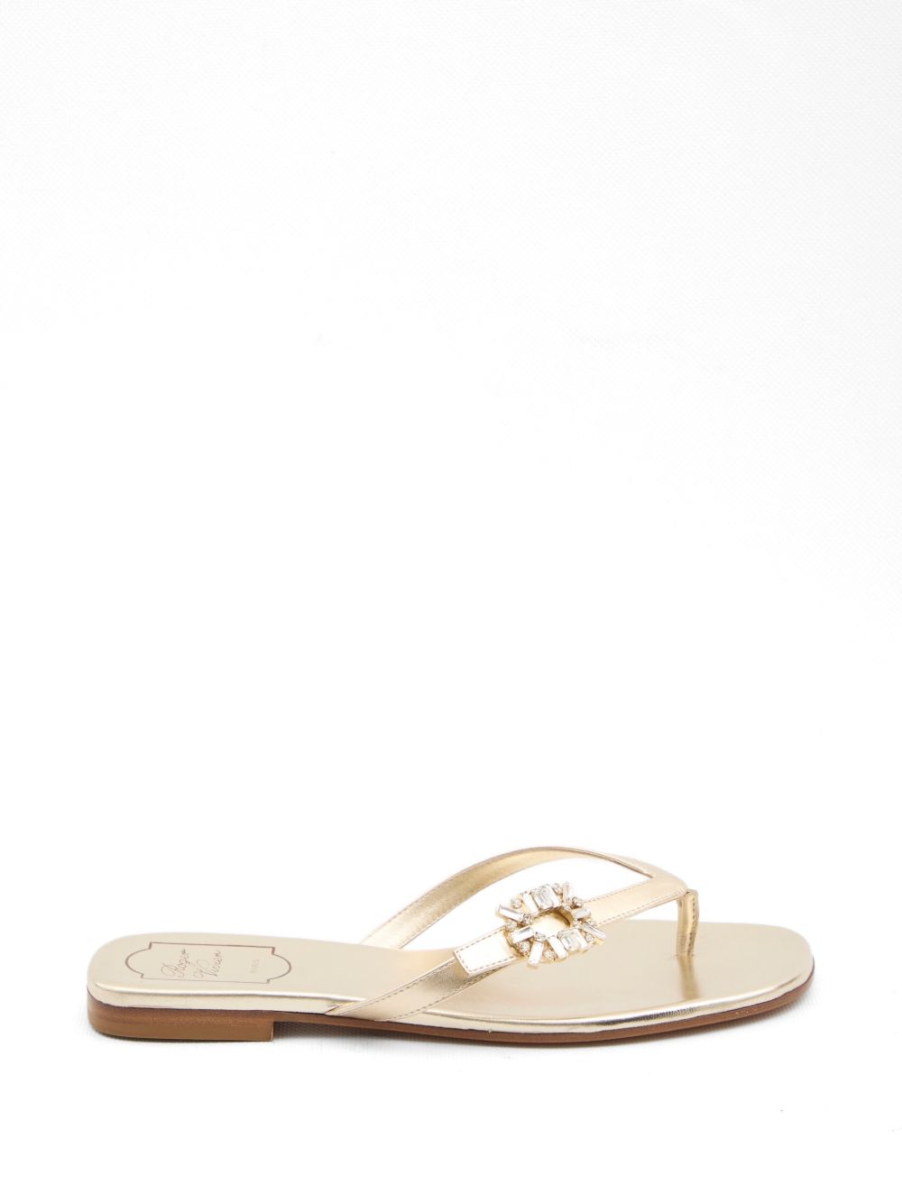 Roger Vivier Women Leather Thong Sandals