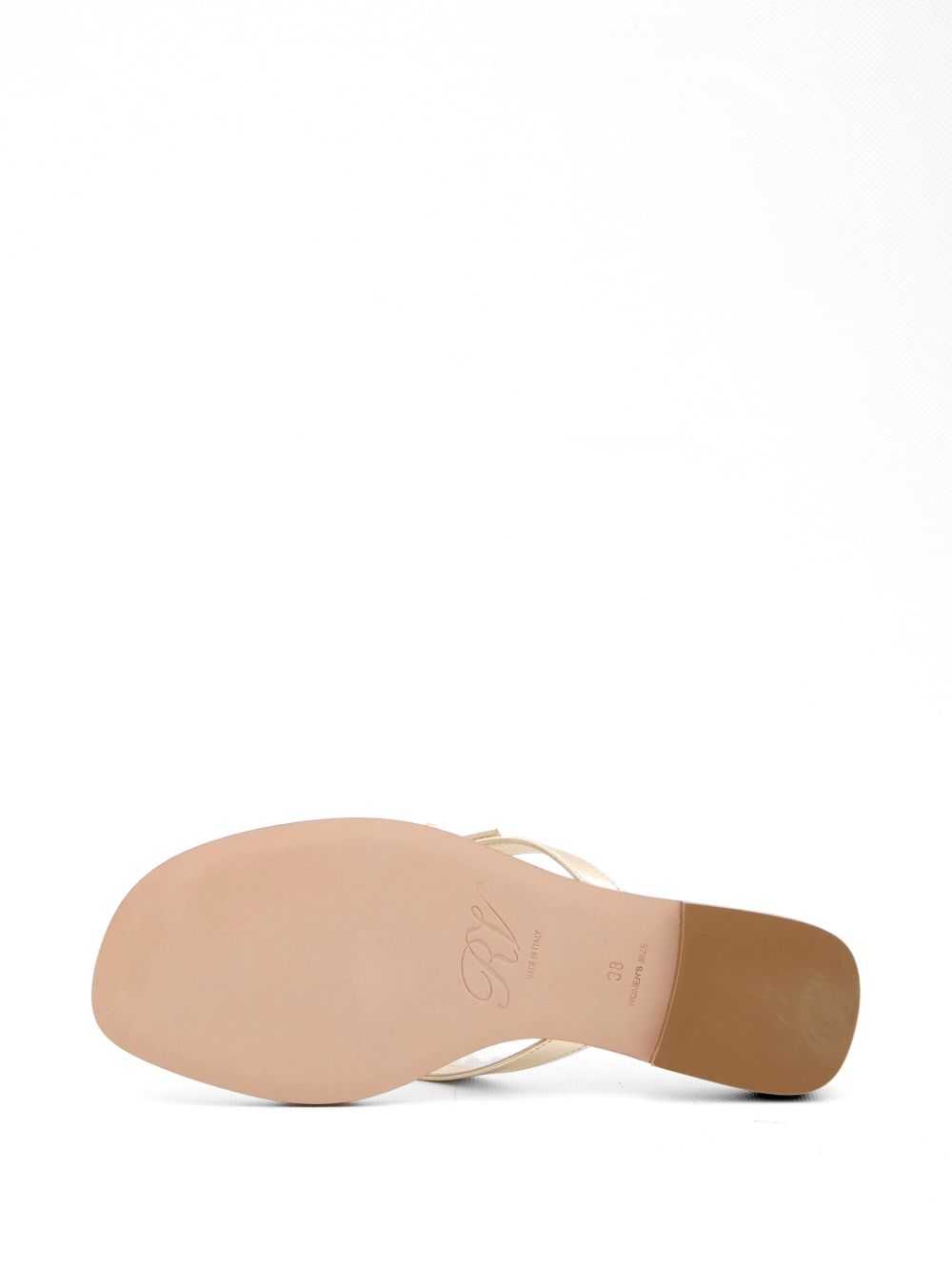 Roger Vivier Women Leather Thong Sandals