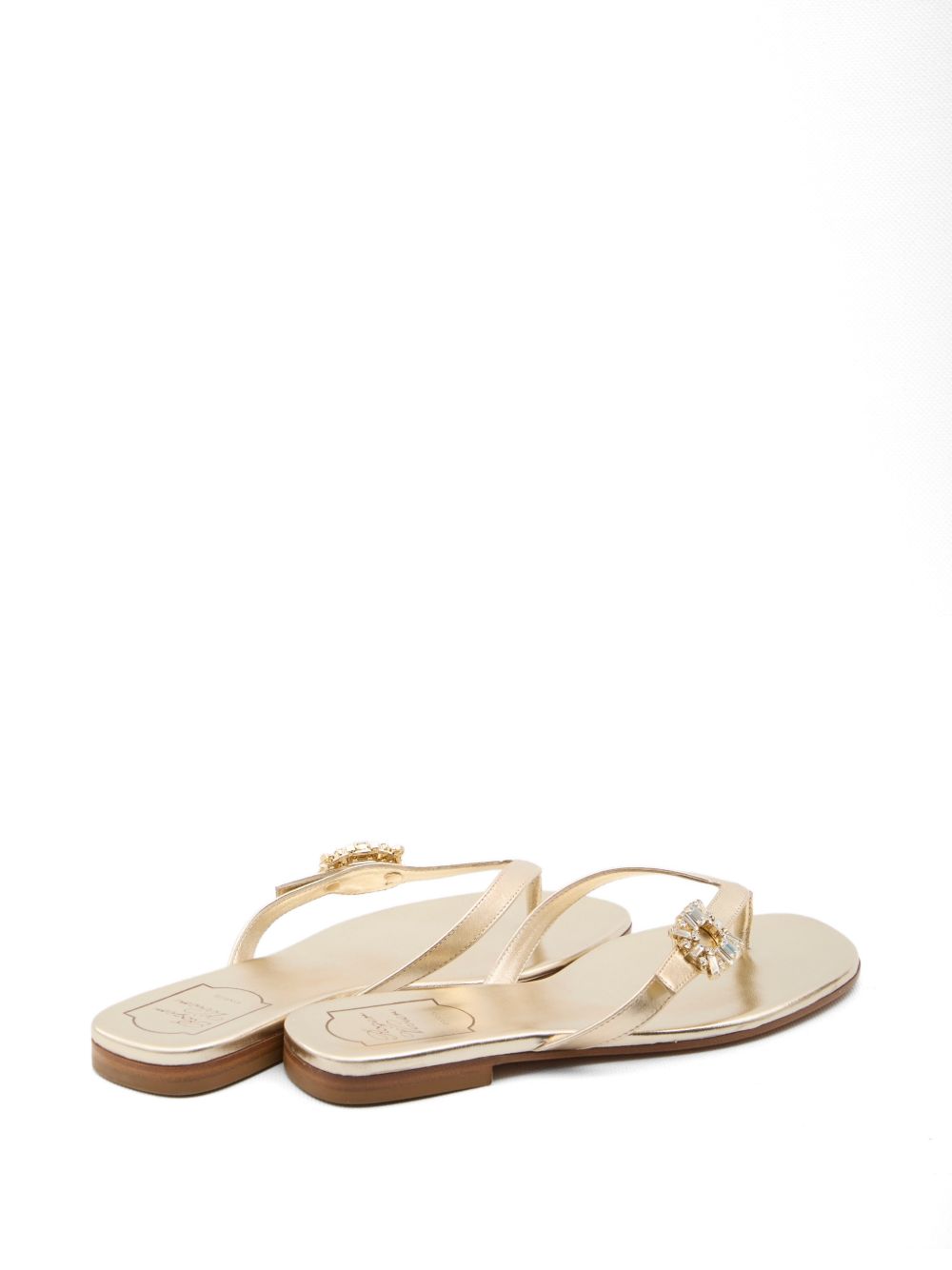 Roger Vivier Women Leather Thong Sandals