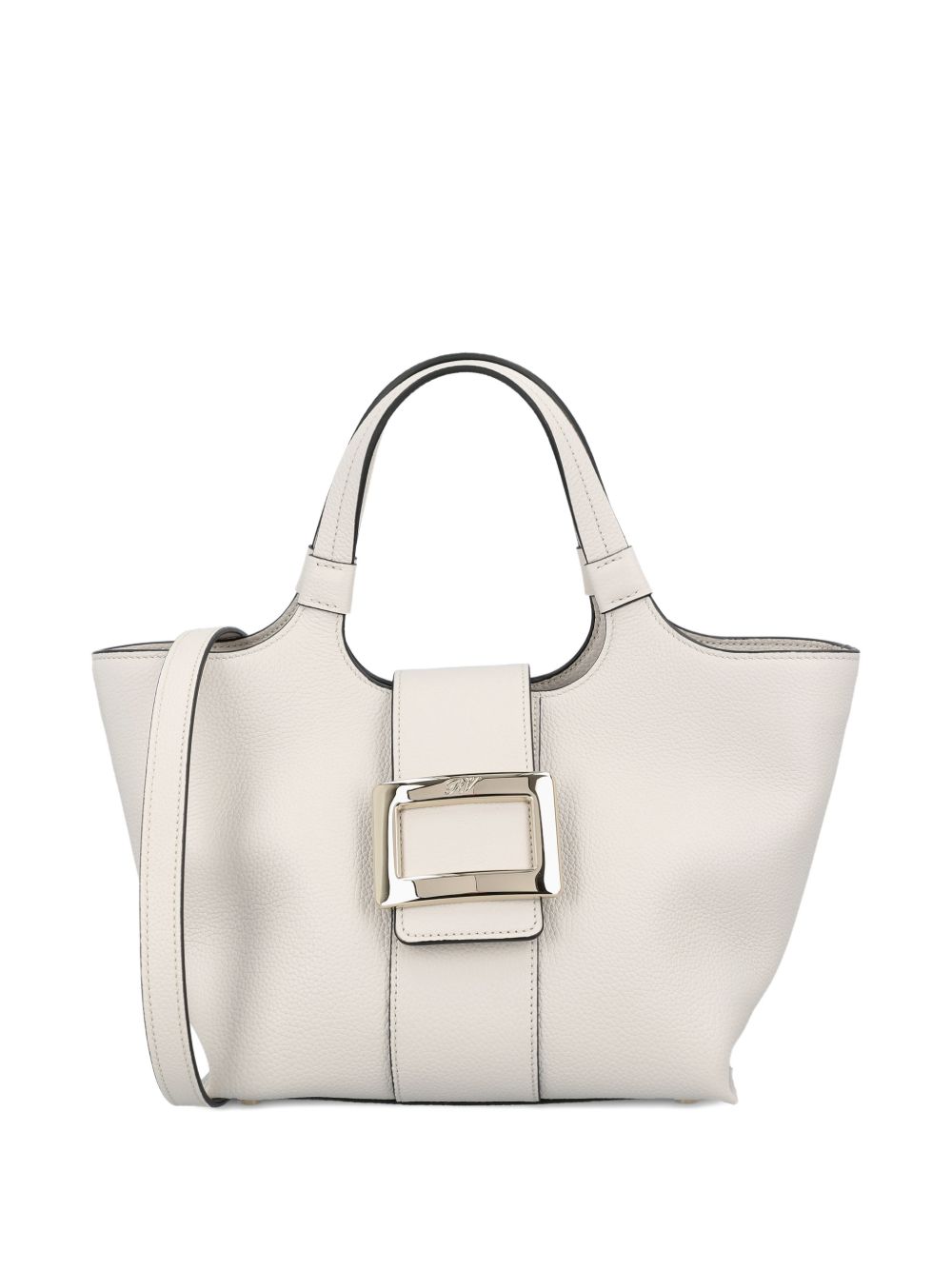 Roger Vivier Women Belle Vivier Mini Leather Tote